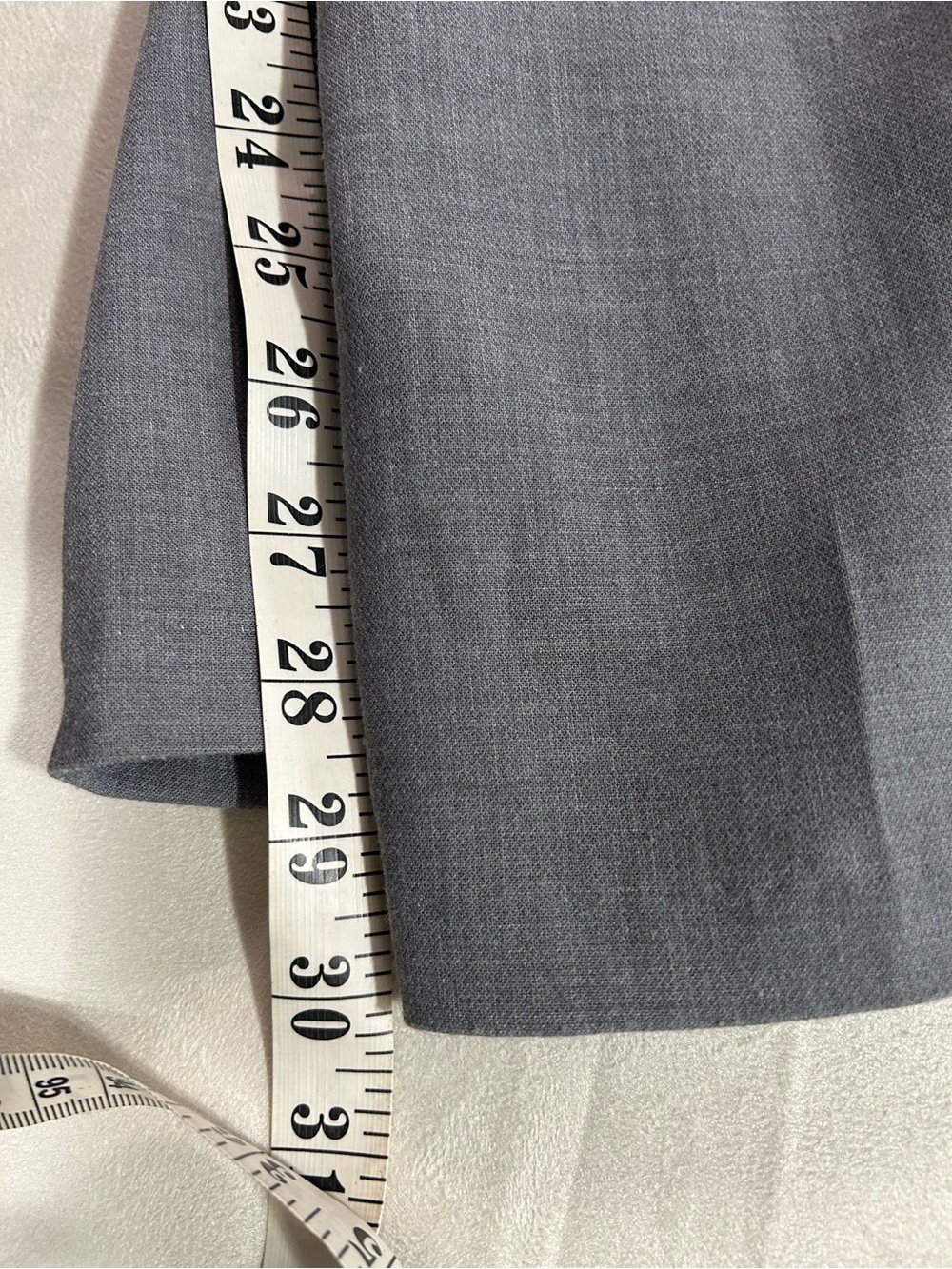Abercrombie & Fitch Grey High Rise Pleated Wide Leg Trousers XS - Picture 11 of 12